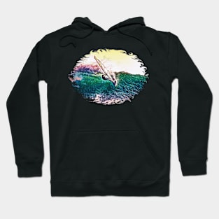 Windsurfer At Sunset Hoodie